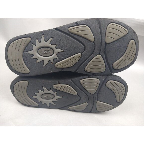 UGG Australia Kenly 1890 Suede Knee-High Boots Women’s 8 Black Leather Sheepskin - Picture 7 of 10